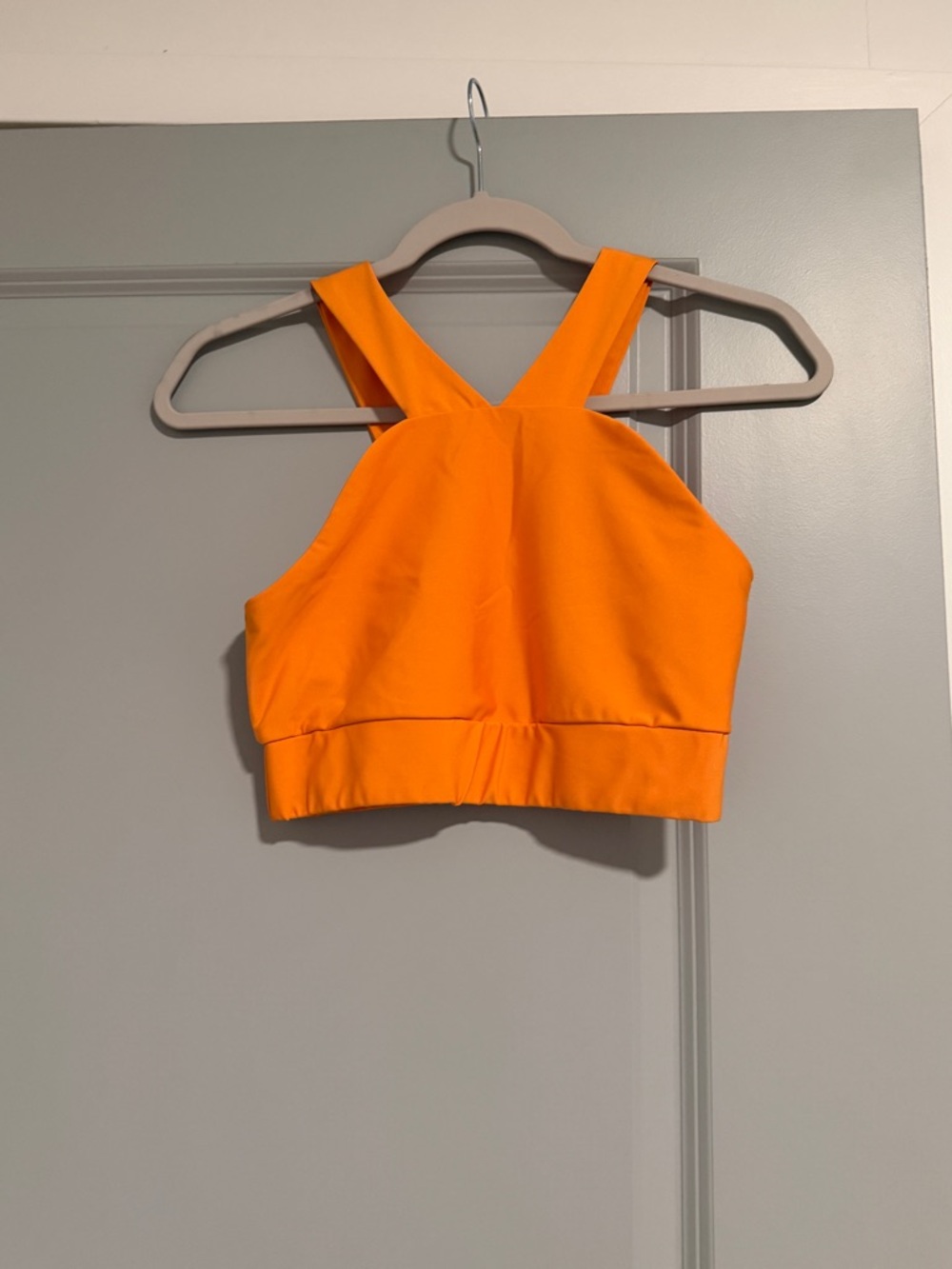 Orange Sports Bra